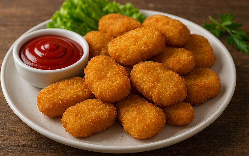 ناجت دجاج صحي في البيت