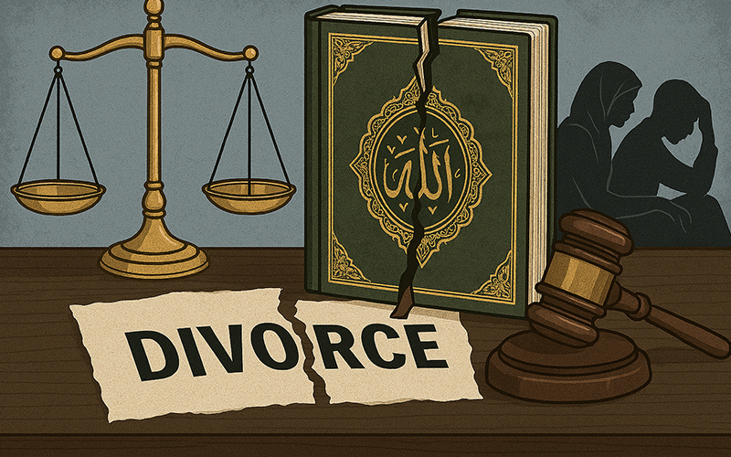 انتشار ظاهرة الطلاق في المجتمع الإسلامي