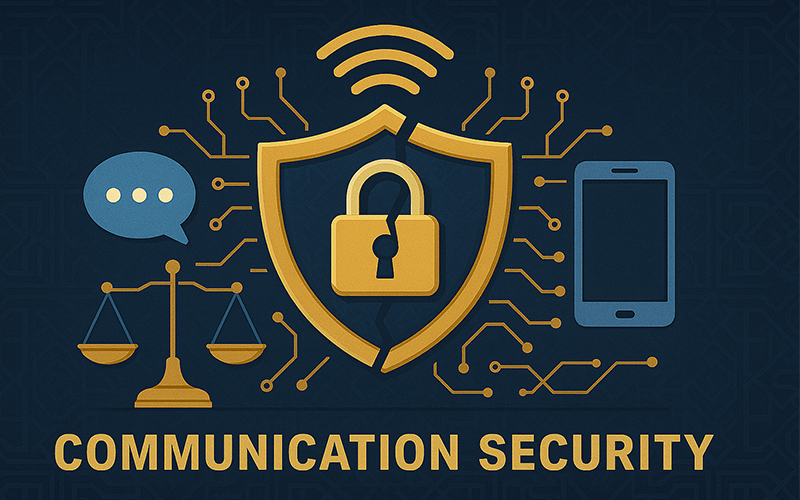 بحث أمن الاتصالات
