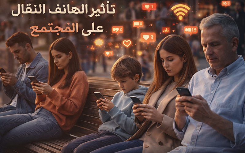 تأثير الهاتف النقال على المجتمع