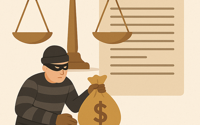 جريمة السرقة: أسبابها وأركانها وعقوبتها في المجتمع