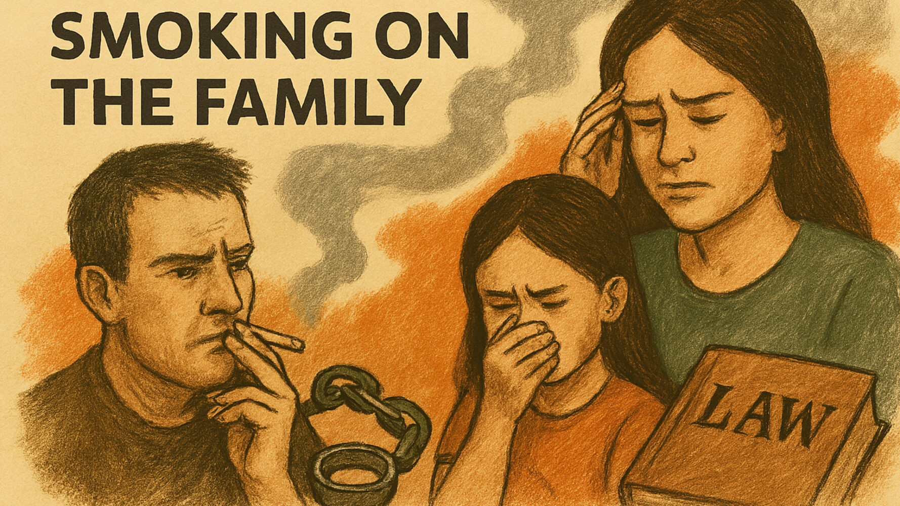 آثار التدخين على الأسرة